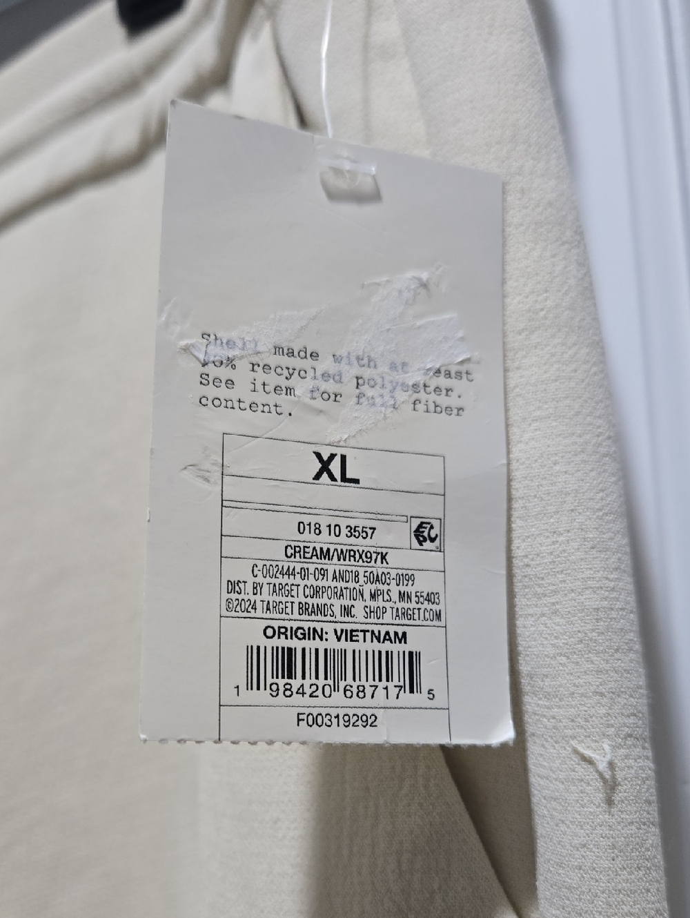 a new day Cream Casual Straight-Leg Pants - Picture 12 of 13